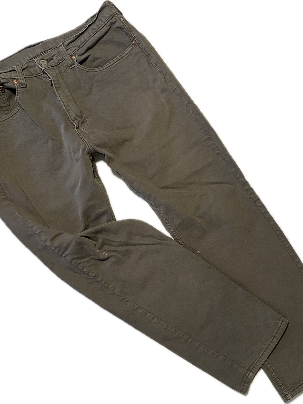 506 Levi's Straight Men Jeans in washed gray